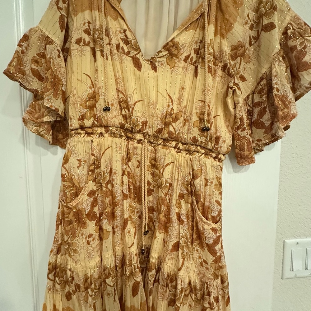 Spell And The Gypsy Coco Lei Flutter Sleeve Play … - image 6